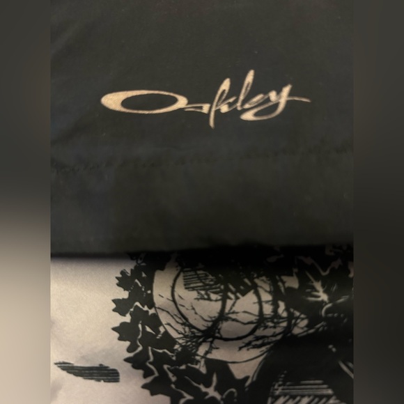 Oakley Women's Jacket Size Medium Black‎ Waist Tie Full Zip Hooded Coat - Picture 7 of 13